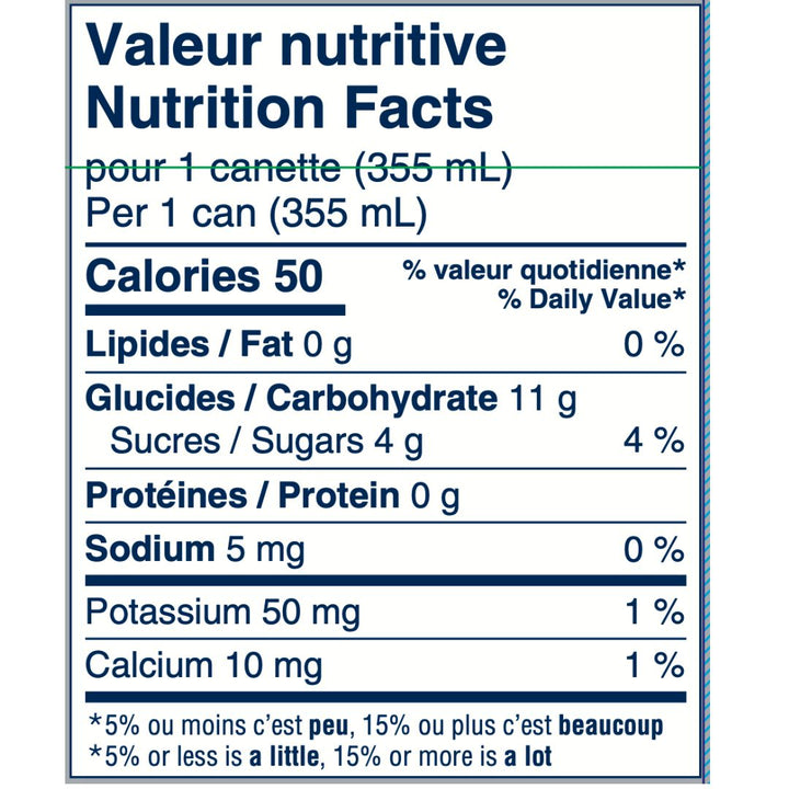 Boréale - Hors Sentiers - White (1 x 24 Pack, 355mL), nutrition facts