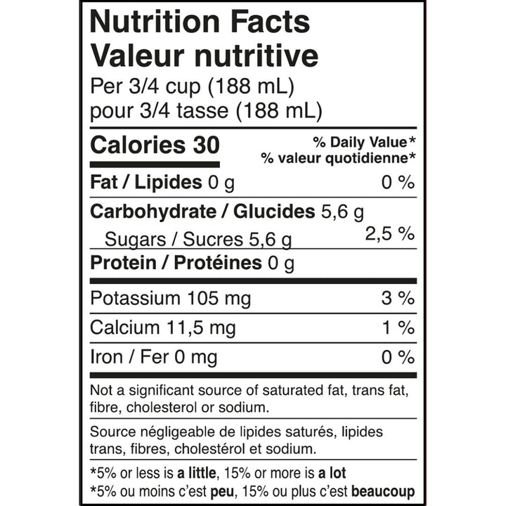 DIVIN 0.0 - Sparkling Sauvignon Blanc, nutrition facts
