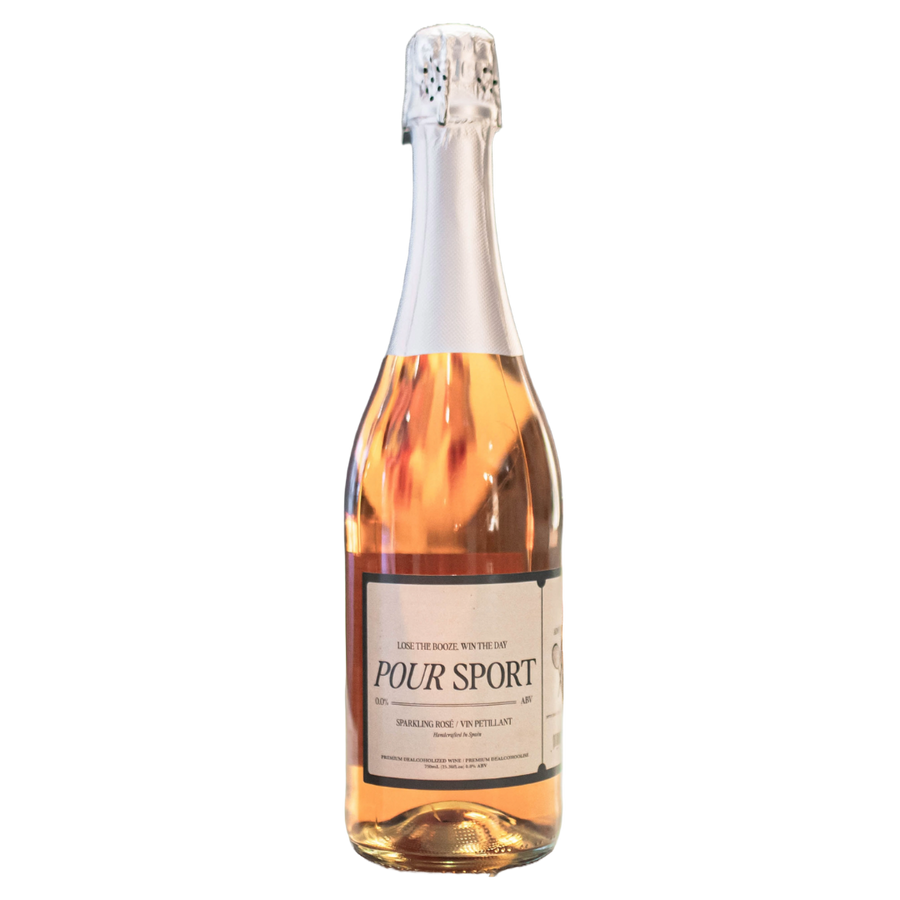 Pour Sport - Sparkling Rosé, non-alcoholic wine