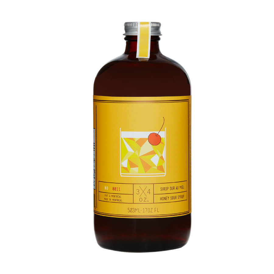 3/4 OZ - Honey Sour Syrup
