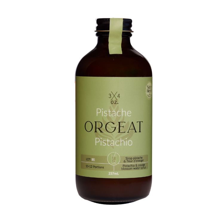 3/4 OZ - Pistachio Orgeat Syrup