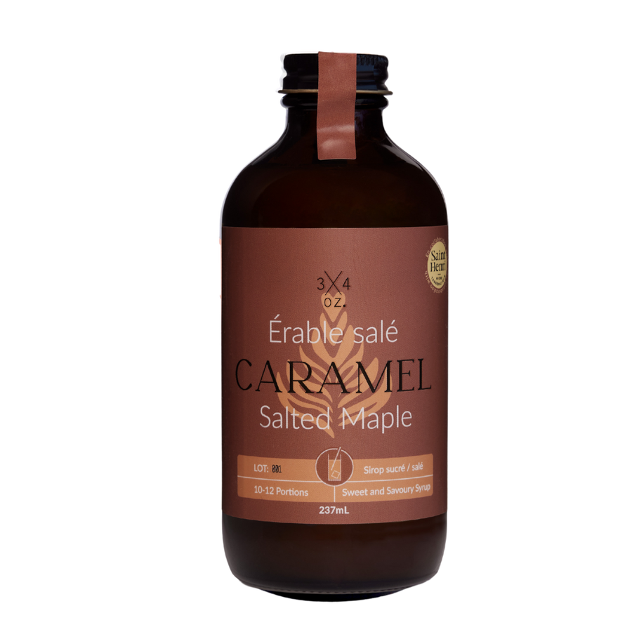 3/4 OZ - Salted Maple Caramel Syrup