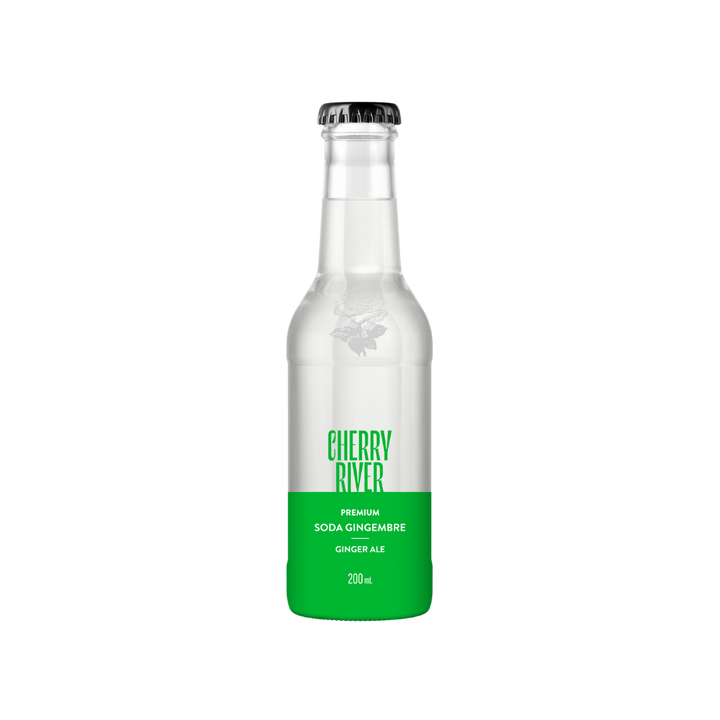 Cherry River - Premium Ginger Ale (6 x 4 Pack,200mL)