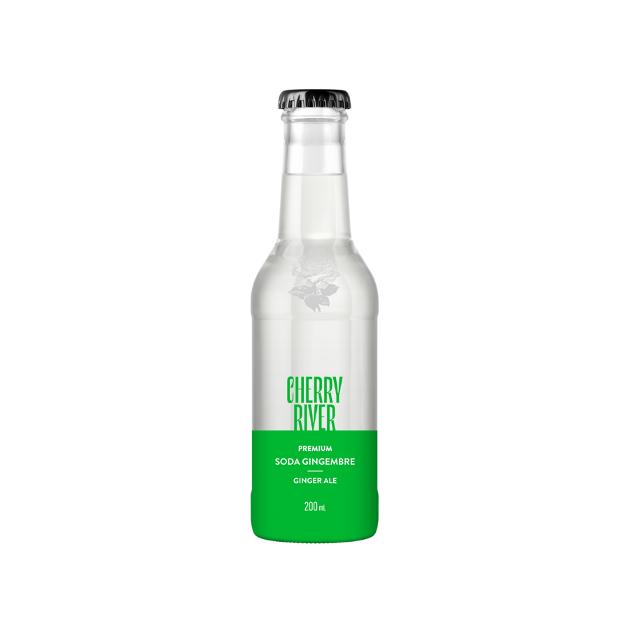 Cherry River - Premium Ginger Ale (6 x 4 Pack,200mL)
