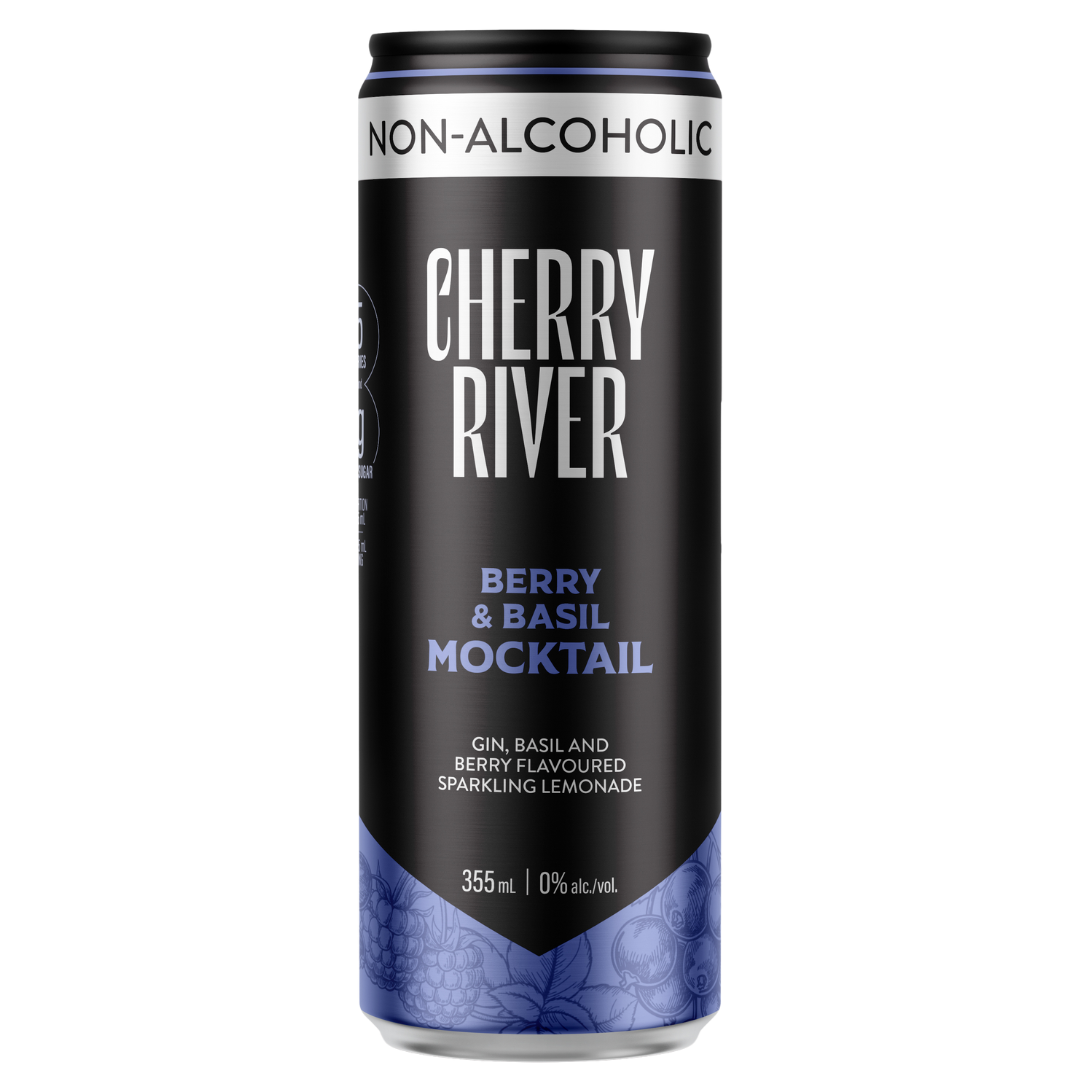 Cherry River - Berry & Basil (6 x 4 Pack, 355mL), photo 2 of 2