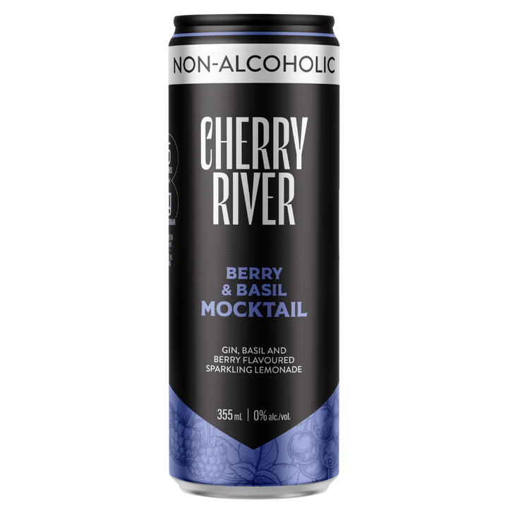 Cherry River - Berry & Basil (6 x 4 Pack, 355mL), photo 2 of 2