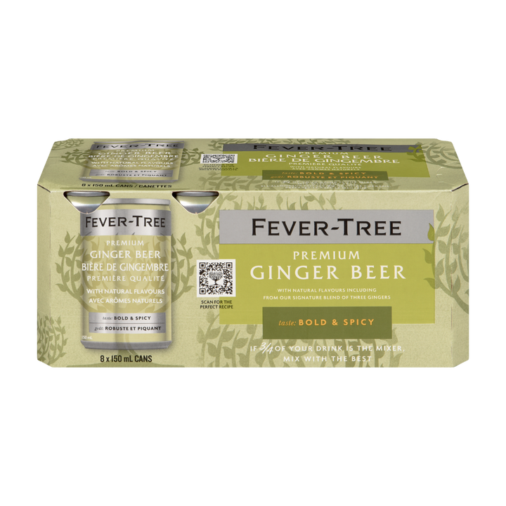 Fever Tree - Premium Ginger Non-alc Beer (3 x 8 Pack, 150mL)